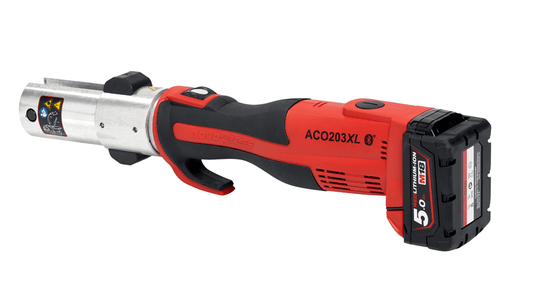 NOVOPRESS ACO203 XL TOOL ONLY WITH BATTERIES, CHARGER _ CASE